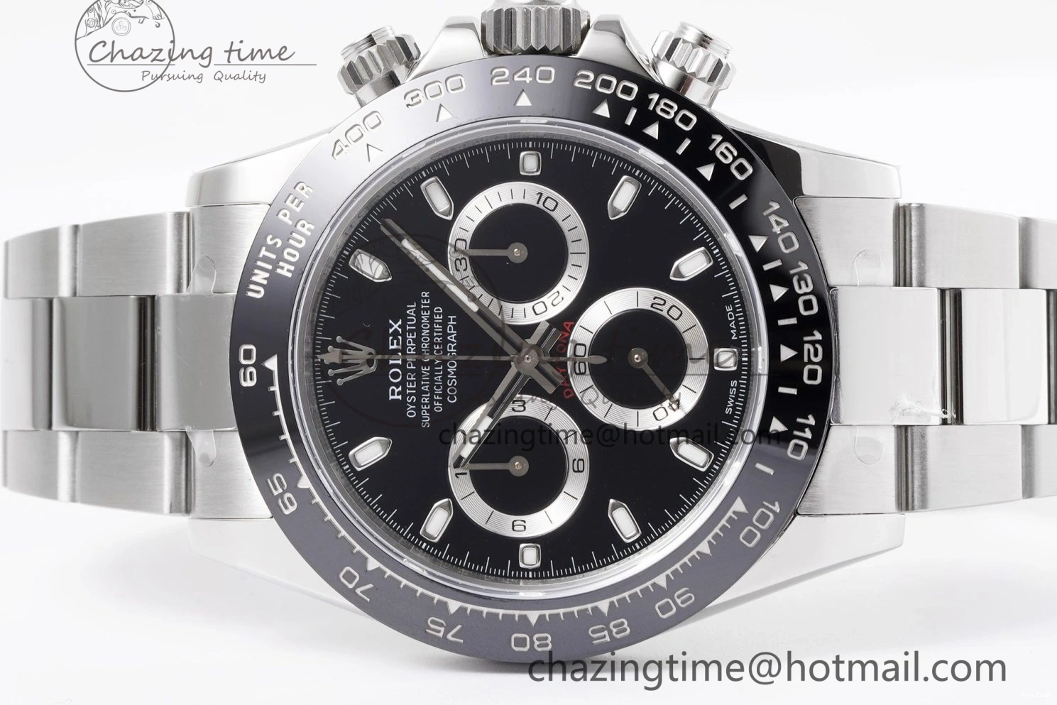 MiroTime 0406 SmoothTexture Daytona 116500 KING 1:1 Best Edition Black Dial on SS Bracelet SH 1910